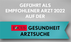 Empfehlungsarzt Focus 2023