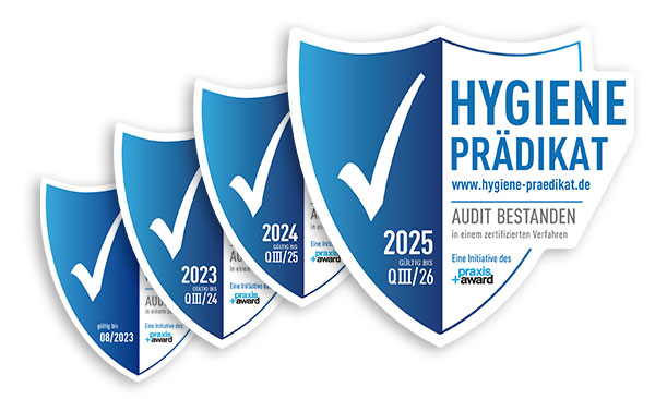 Hygiene Plaketten 2022-2025 Collage