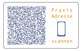 QR Code Praxis Kontaktdaten